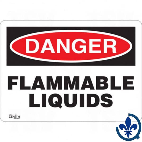 Enseigne-«Flammable-Liquids»-SGL572