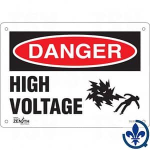 Enseigne-avec-pictogramme-«High-Voltage»-SGL630