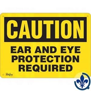 Enseigne-«Ear-And-Eye-Protection»-SGL887