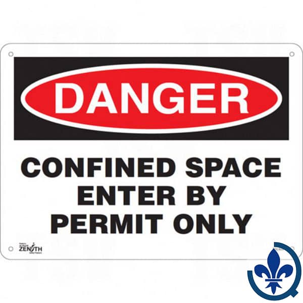 Enseigne-«Confined-Space-Enter-By-Permit-Only»-SGL604