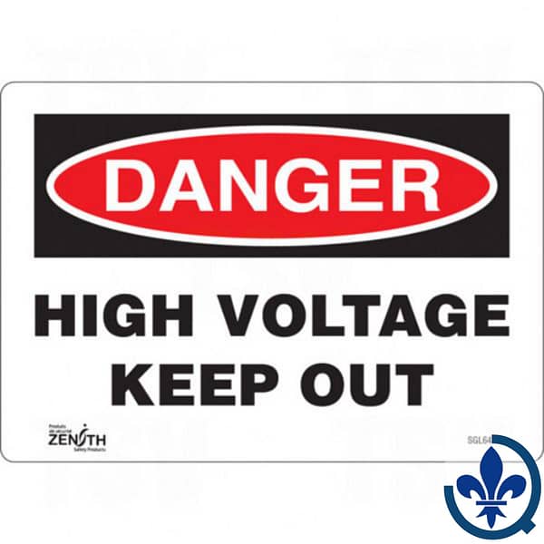 Enseigne-«High-Voltage-Keep-Out»-SGL641