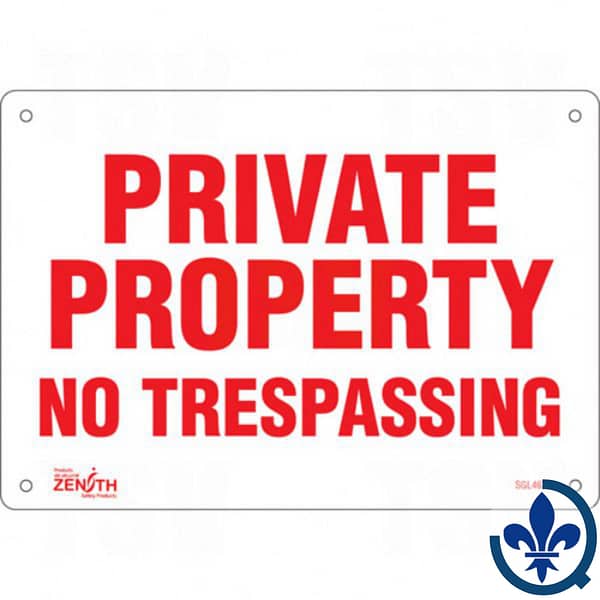Enseigne-«Private-Property»-SGL462