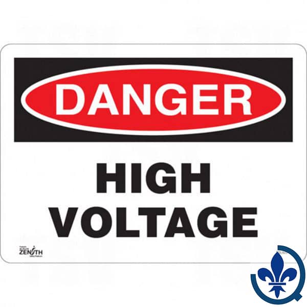 Enseigne-«High-Voltage»-SGL620