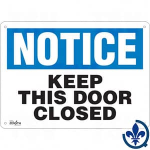 Enseigne-«Keep-This-Door-Closed»-SGL417