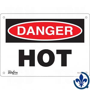 Enseigne-«Danger-Hot»-SGL558
