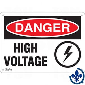 Enseigne-avec-pictogramme-«High-Voltage»-SGL627