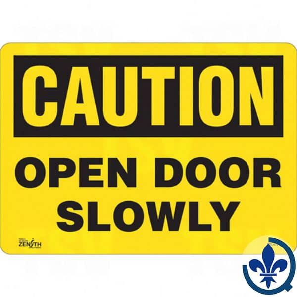 Enseigne-«Open-Door-Slowly»-SGL470