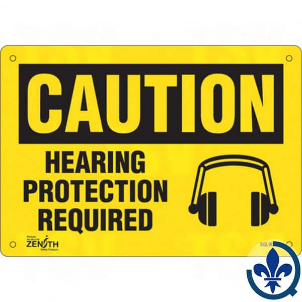 Enseigne-avec-pictogramme-«Hearing-Protection-Required»-SGL908