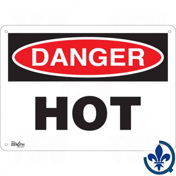 Enseigne-«Danger-Hot»-SGL561