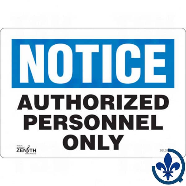 Enseigne-«Authorized-Personnel-Only»-SGL389