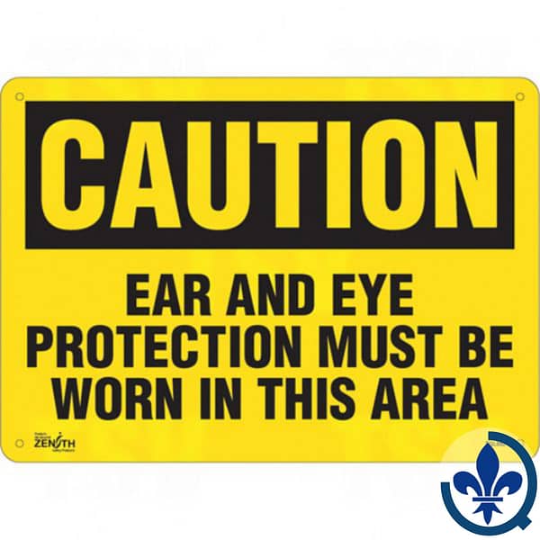 Enseigne-«Ear-And-Eye-Protection»-SGL882