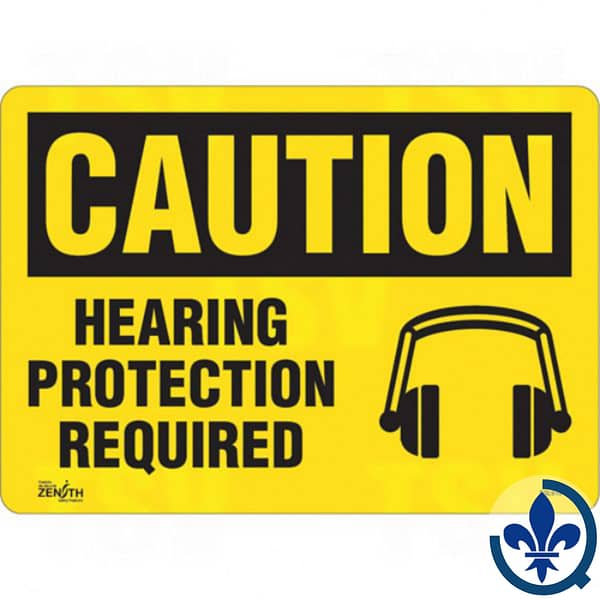 Enseigne-avec-pictogramme-«Hearing-Protection-Required»-SGL910