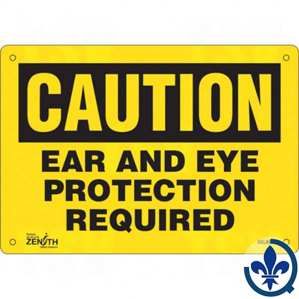 Enseigne-«Ear-And-Eye-Protection»-SGL884