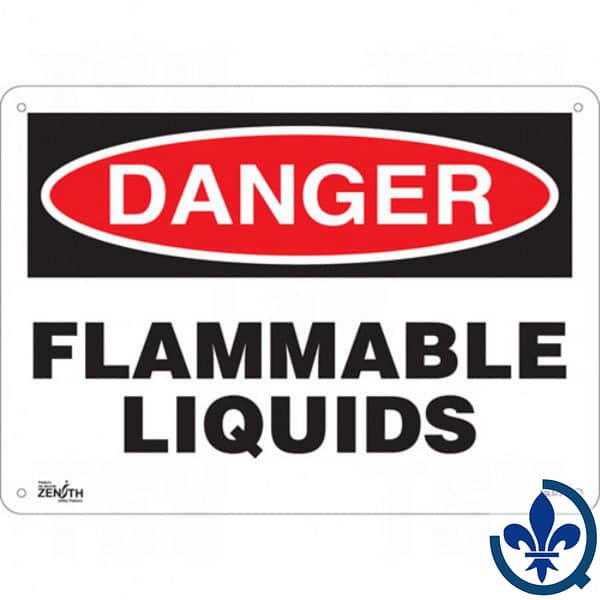 Enseigne-«Flammable-Liquids»-SGL573